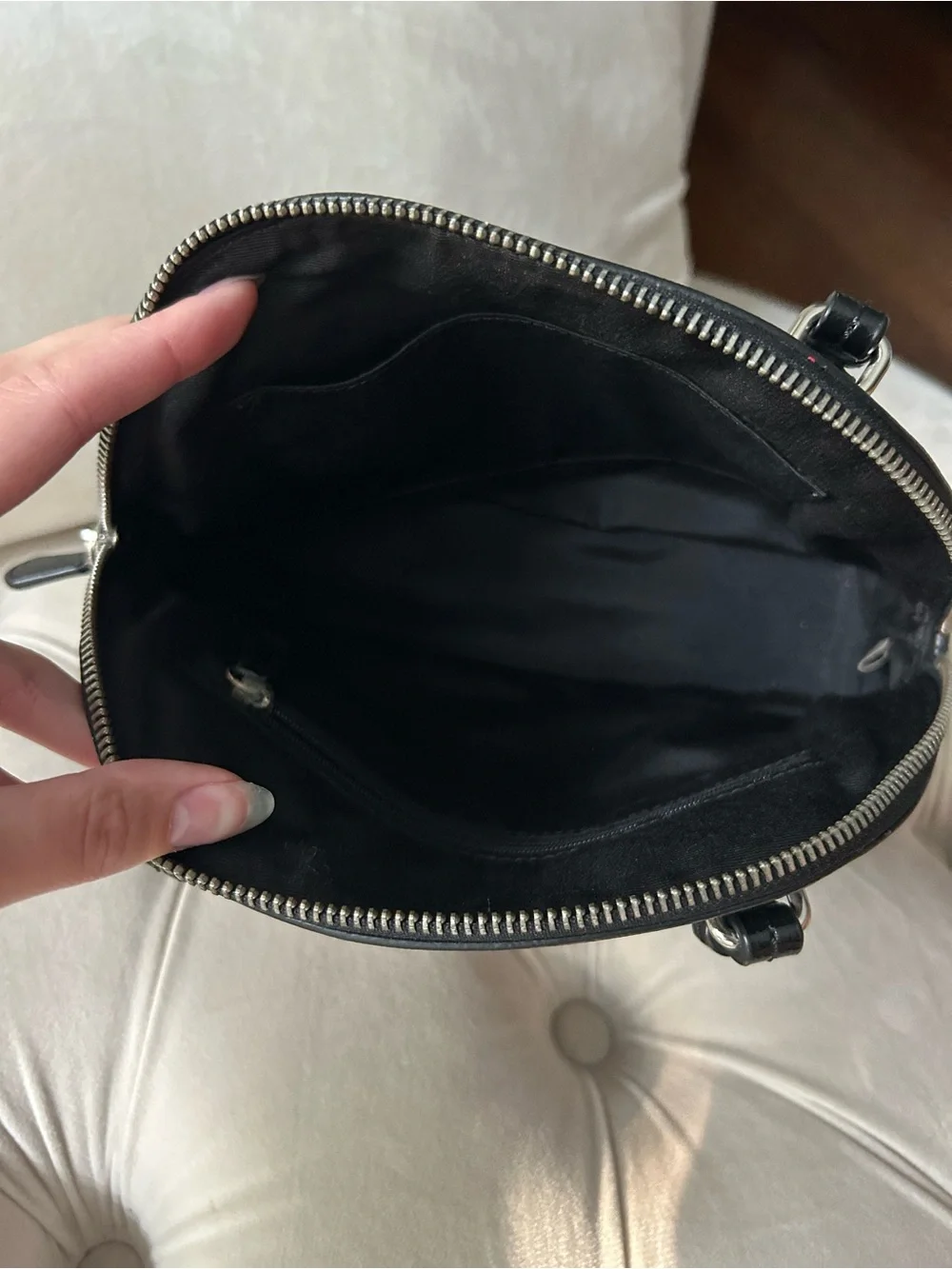 Coach Peyton Glen Plaid Cora Domed Satchel
